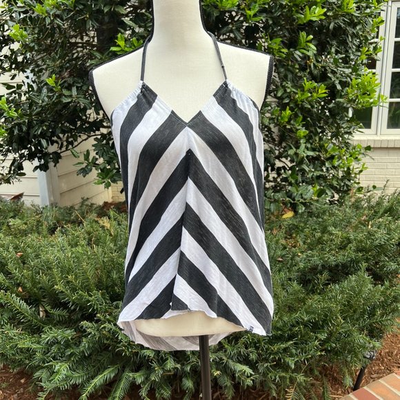 Roxy Stripe High-low Halter Tank - Picture 7 of 7